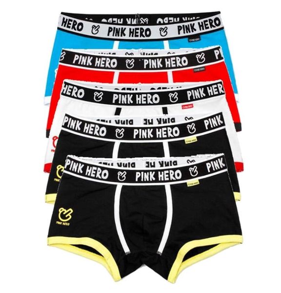 5pcs lot pink heroes classic men underwear boxers cotton male panties comfortable cost effective l xl xxl 2108262940163, Black;white
5pcs lot pink heroes classic men underwear boxers cotton male panties comfortable cost effective l xl xxl 2108262940163, Black;white