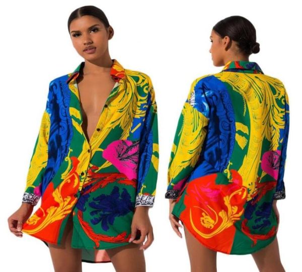 fashion women shirt dress long sleeve vestidos designer dresses colorful painted one piece whole clothing plus size 5xl2600679, Black;gray
fashion women shirt dress long sleeve vestidos designer dresses colorful painted one piece whole clothing plus size 5xl2600679, Black;gray
