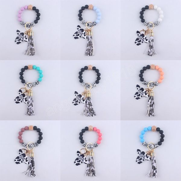 luxurious leopard silicone bracelet car keychain contrasting zebra pattern silk smooth tassel wrist keyring women bag pendant, Red;brown
luxurious leopard silicone bracelet car keychain contrasting zebra pattern silk smooth tassel wrist keyring women bag pendant, Red;brown