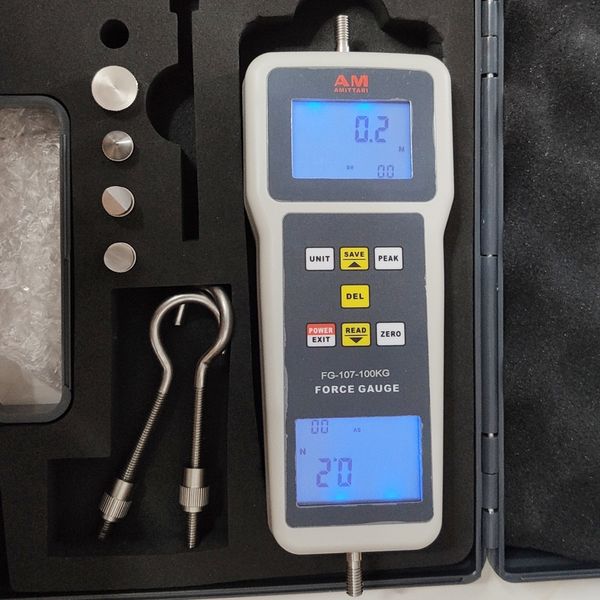 portable force gauge meter fg-107 100kg digital push pull force tester measuring range 980n
portable force gauge meter fg-107 100kg digital push pull force tester measuring range 980n