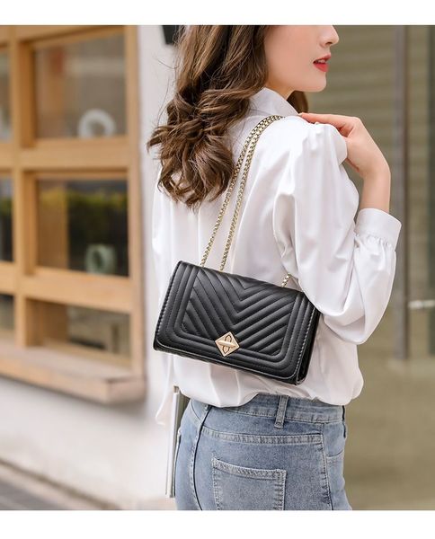 women small shoulder bag plain handbags luxury designer bags leather metal chain clutch flap totes flip cover diagonal messenger purses back
women small shoulder bag plain handbags luxury designer bags leather metal chain clutch flap totes flip cover diagonal messenger purses back