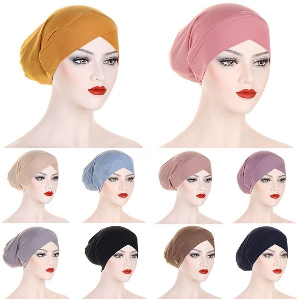 new muslim turban caps for islamic women solid cotton turbante mujer chemo hat bonnet head scarf hijab turbans hair loss, Yellow
new muslim turban caps for islamic women solid cotton turbante mujer chemo hat bonnet head scarf hijab turbans hair loss, Yellow