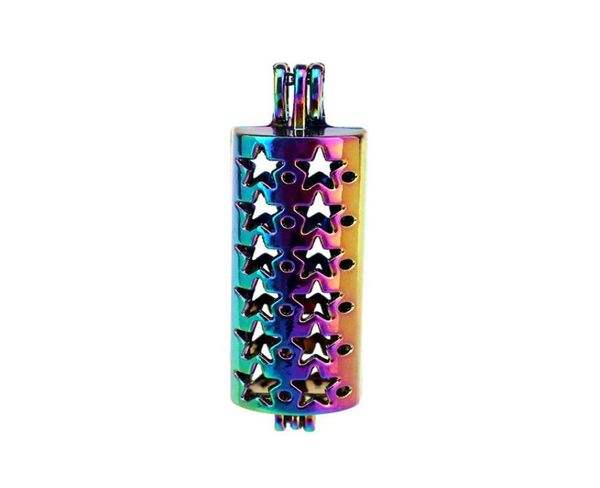 10pcslot rainbow color star tube long beads cage locket pendant diffuser aromatherapy perfume essential oils diffuser floating po9462103, Silver
10pcslot rainbow color star tube long beads cage locket pendant diffuser aromatherapy perfume essential oils diffuser floating po9462103, Silver
