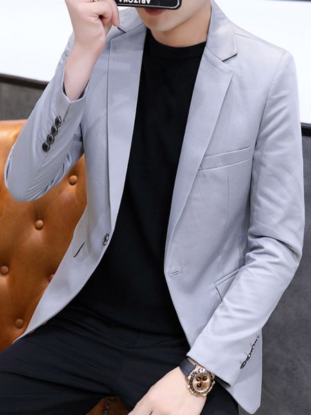 men's jackets jacket man blazer slim fit male suits one button office clothing fashion business casual hombre men 230803, Black;brown
men's jackets jacket man blazer slim fit male suits one button office clothing fashion business casual hombre men 230803, Black;brown