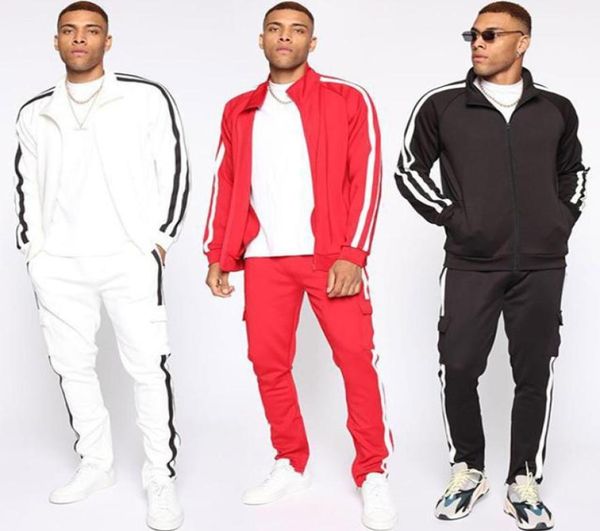 men039s sportswear fashion striped cardigan jacket sports pants sports suit men039s chinese collar casual training track s6176691, Gray
men039s sportswear fashion striped cardigan jacket sports pants sports suit men039s chinese collar casual training track s6176691, Gray