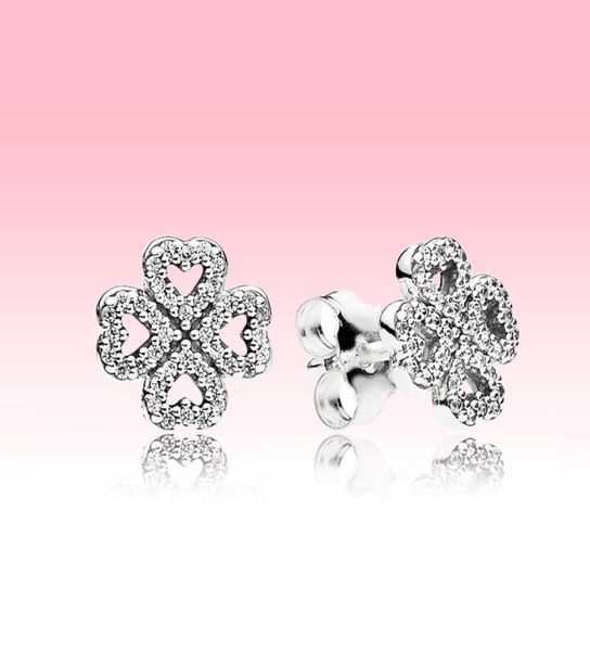 lucky clover stud earring 925 sterling silver women wedding jewelry with original box for cz diamond earrings set5608807, Golden;silver
lucky clover stud earring 925 sterling silver women wedding jewelry with original box for cz diamond earrings set5608807, Golden;silver
