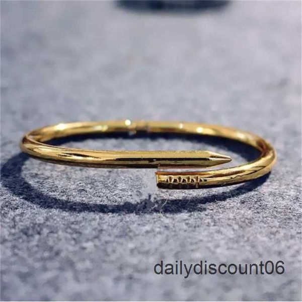 nail bracelet designer bracelets luxury jewelry for women fashion bangle steel alloy gold-plated craft never fade not allergic designers, Black
nail bracelet designer bracelets luxury jewelry for women fashion bangle steel alloy gold-plated craft never fade not allergic designers, Black