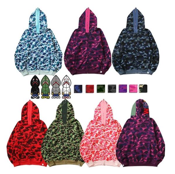 hoodie men designer full zip up shark hoodies for woman black camouflage jacket yellow hoody hooded sweatshirt man womens sweater long sleev
hoodie men designer full zip up shark hoodies for woman black camouflage jacket yellow hoody hooded sweatshirt man womens sweater long sleev