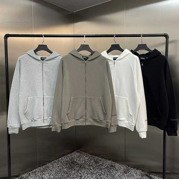 essentils oversized zipper hoodie men's and women's fashion brand sweatshirt street dress, Black
essentils oversized zipper hoodie men's and women's fashion brand sweatshirt street dress, Black