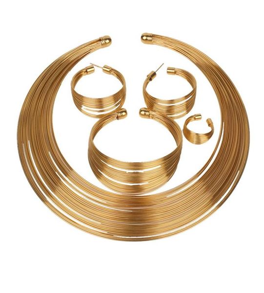 fashion jewelry set bridal nigeria dubai goldcolor african wire loop jewelry necklace bangle earring ring cuff wedding jewelry se4653133, White
fashion jewelry set bridal nigeria dubai goldcolor african wire loop jewelry necklace bangle earring ring cuff wedding jewelry se4653133, White