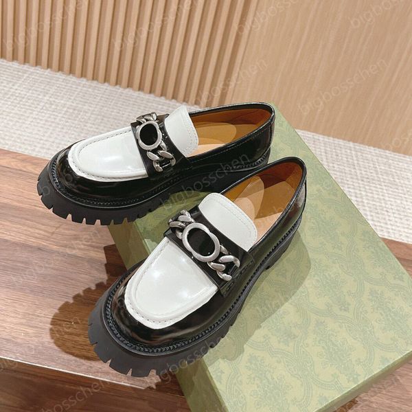 platform loafers 2023 new college style g chain round toes loafers women dress shoes platform shoes luxury designer loafers leather casual s, Black
platform loafers 2023 new college style g chain round toes loafers women dress shoes platform shoes luxury designer loafers leather casual s, Black