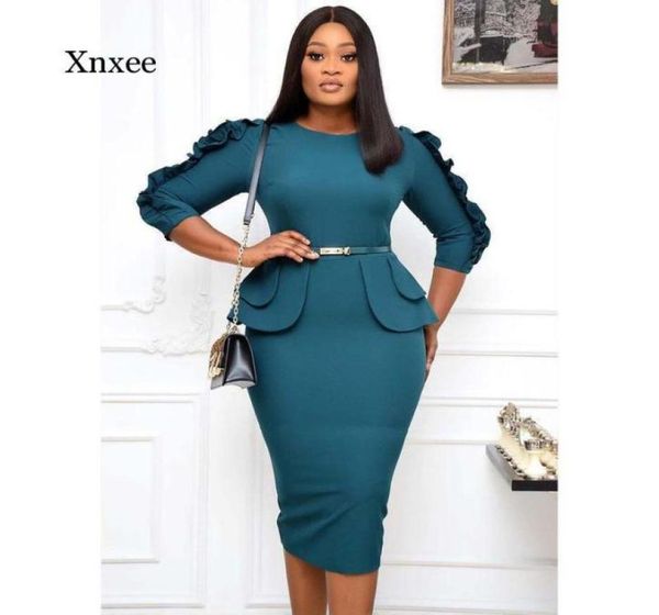 neck ruffle midi pencil dress women 34 sleeve africa clothes ladies clothing robe femme party slim vestidos casual dresses5295358, Black;gray
neck ruffle midi pencil dress women 34 sleeve africa clothes ladies clothing robe femme party slim vestidos casual dresses5295358, Black;gray