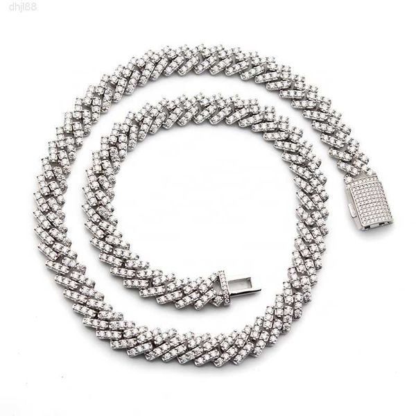 10k real gold white gold iced out moissanite jewelry vvs1 moissanite diamond cuban link chain, Silver
10k real gold white gold iced out moissanite jewelry vvs1 moissanite diamond cuban link chain, Silver
