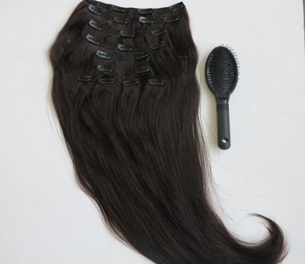160g 22inch brazilian clip in hair extension 100 humann hair 1boff black remy straight hair weaves 10pcsset comb1080393, Black;brown
160g 22inch brazilian clip in hair extension 100 humann hair 1boff black remy straight hair weaves 10pcsset comb1080393, Black;brown