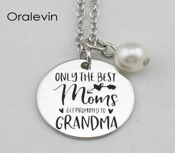 only the moms get promoted to grandma inspirational hand stamped engraved charm pendant necklace jewelry18inch22mm10pcslo5878473, Silver
only the moms get promoted to grandma inspirational hand stamped engraved charm pendant necklace jewelry18inch22mm10pcslo5878473, Silver