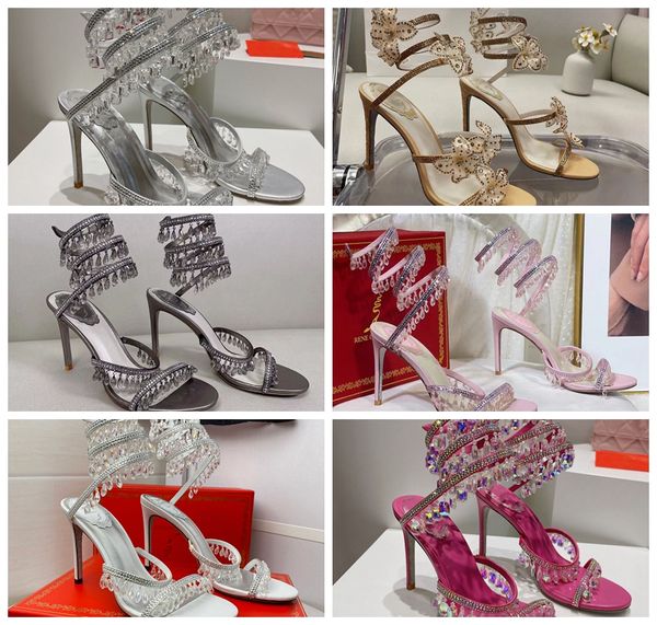 2023 new crystals embellished rhinestone heels sandals 95mm designers ankle wraparound women high heeled sandal evening shoes, Black
2023 new crystals embellished rhinestone heels sandals 95mm designers ankle wraparound women high heeled sandal evening shoes, Black