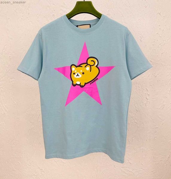 the new summer t-shirt cartoon cute print short sleeve oversize round neck contrast fashion tee, White
the new summer t-shirt cartoon cute print short sleeve oversize round neck contrast fashion tee, White