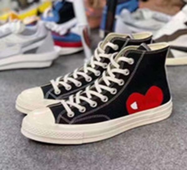 2021 new luxury classic skate shoes chuck canvas play jointly big eyes high dot heart women men fashion designer sneakers chau8691279, Black
2021 new luxury classic skate shoes chuck canvas play jointly big eyes high dot heart women men fashion designer sneakers chau8691279, Black
