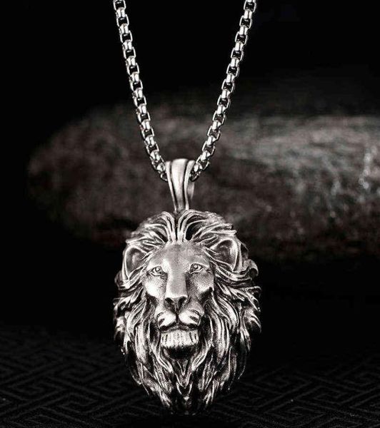 new domineering lion head pendant men039s trendy fashion hip hop necklace ins personalized jewelry accessories1561535, Silver
new domineering lion head pendant men039s trendy fashion hip hop necklace ins personalized jewelry accessories1561535, Silver