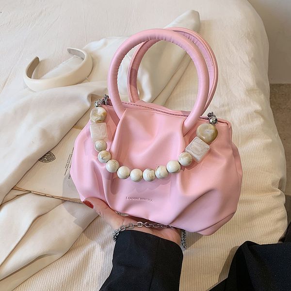 evening bags pink bag for women pleated simple design trend small bags messenger bags female tote bag ladies ruched mini handbag 230803
evening bags pink bag for women pleated simple design trend small bags messenger bags female tote bag ladies ruched mini handbag 230803