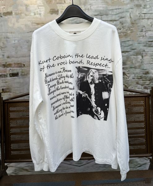 white tees long sleeve t-shirts oversized us size suprior retro printed t shirt men women 10 styles 88128, Black;brown
white tees long sleeve t-shirts oversized us size suprior retro printed t shirt men women 10 styles 88128, Black;brown