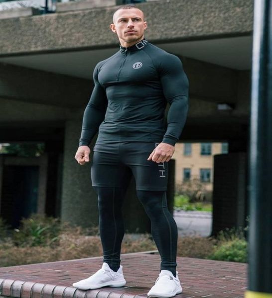 men brand tracksuit rash gard kit quick drying men gym clothes man compression underwear 3piece set long johns sh1909099145930, Gray
men brand tracksuit rash gard kit quick drying men gym clothes man compression underwear 3piece set long johns sh1909099145930, Gray