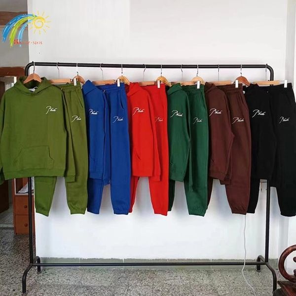 men's tracksuits 23fw fleece green blue red black classic embroidery rhude set men women streetwear oversized rhude hoodie sweatpants o, Gray
men's tracksuits 23fw fleece green blue red black classic embroidery rhude set men women streetwear oversized rhude hoodie sweatpants o, Gray