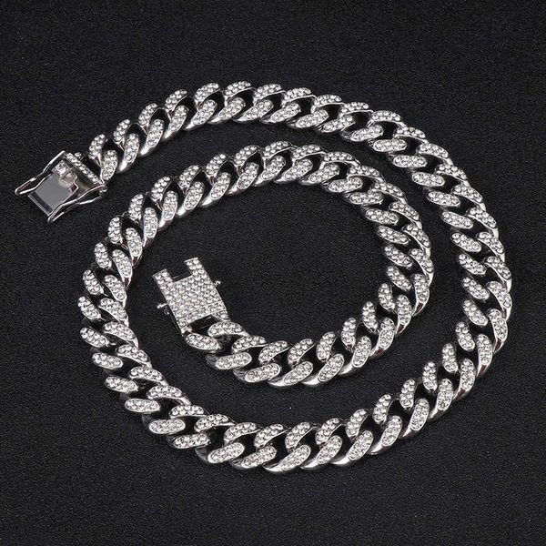accessories diamond ring luxury designer necklace flowers clover bangle women hip hop cuban chain 12mm micro full unisex, Silver
accessories diamond ring luxury designer necklace flowers clover bangle women hip hop cuban chain 12mm micro full unisex, Silver