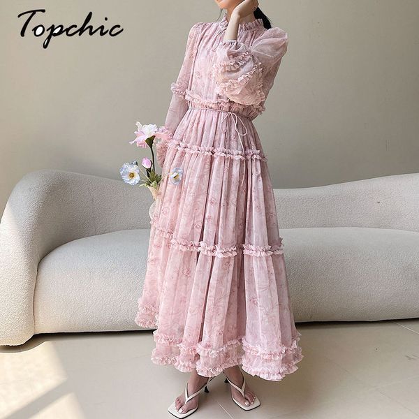 basic casual dresses vacation bohemian pink floral printed long dresses for women elegant ruffles long sleeve pleated maxi dress summer vest, Black;gray
basic casual dresses vacation bohemian pink floral printed long dresses for women elegant ruffles long sleeve pleated maxi dress summer vest, Black;gray