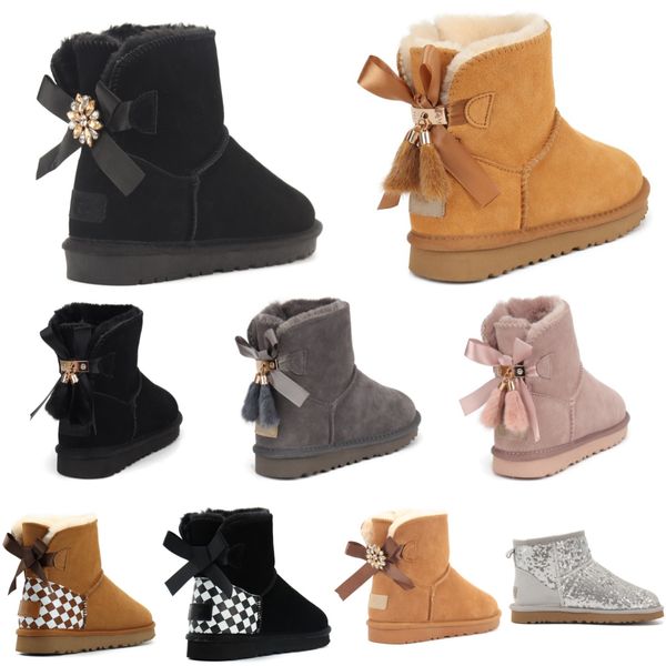 mini bow australian kids boots classic girls shoes toddler children winter snow boot wggs ii baby kid youth uggly chestnut black furry baile, Black;grey
mini bow australian kids boots classic girls shoes toddler children winter snow boot wggs ii baby kid youth uggly chestnut black furry baile, Black;grey