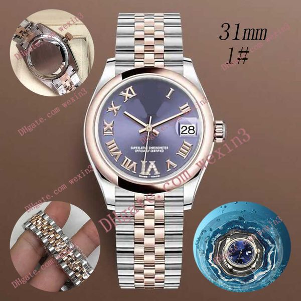 deluxe flat roman six diamond dial circle edge small chain 31mm 2813 gold automatic steel swim waterproof watch, Slivery;brown
deluxe flat roman six diamond dial circle edge small chain 31mm 2813 gold automatic steel swim waterproof watch, Slivery;brown