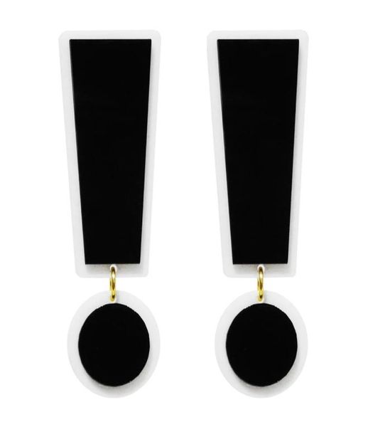 fashion super large black white acrylic symbol exclamation point dangle earring for womens trendy jewelry hyperbole accessories1732752, Silver
fashion super large black white acrylic symbol exclamation point dangle earring for womens trendy jewelry hyperbole accessories1732752, Silver