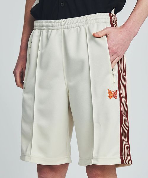 men's shorts 2023 men women needles track multicolor stripes high street awge embroidery butterfly breeches 230802, White;black
men's shorts 2023 men women needles track multicolor stripes high street awge embroidery butterfly breeches 230802, White;black