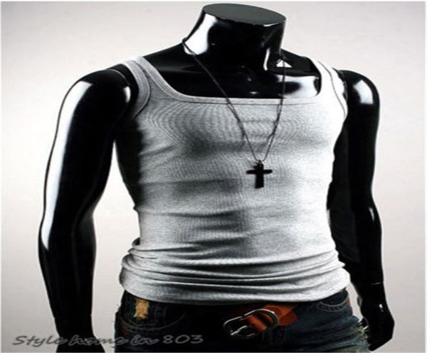 whole 6 solid colors undershirt cotton mens tshirt ashirt wife beater ribbed muscle vest uknew 6198704, White;black
whole 6 solid colors undershirt cotton mens tshirt ashirt wife beater ribbed muscle vest uknew 6198704, White;black