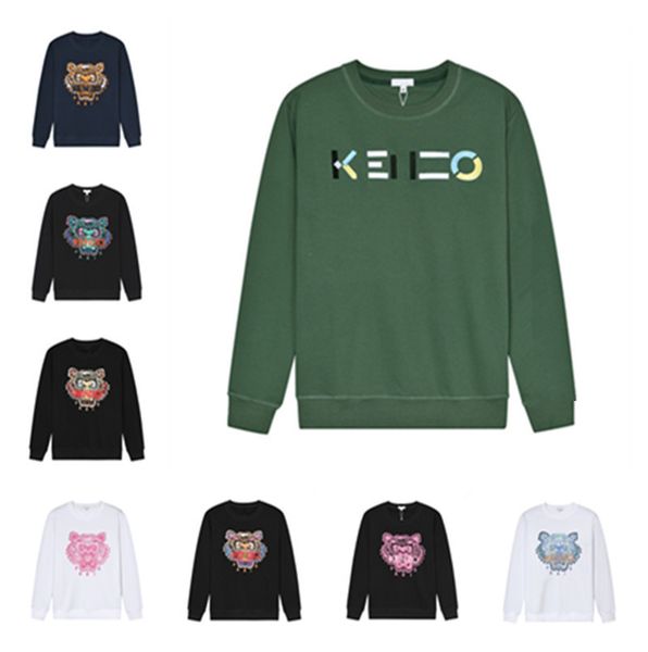 designer embroidery tiger head sweater man woman long sleeve o-neck pullover men's hoodies sweatshirts jacket coat, Black
designer embroidery tiger head sweater man woman long sleeve o-neck pullover men's hoodies sweatshirts jacket coat, Black