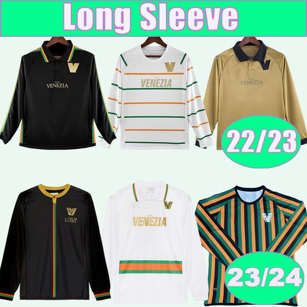23 24 venezia long sleeves mens soccer jerseys 22 23 mazzocchi tessmann aramu fiordilino johnsen heymans busio crnigoj home away 3rd footbal, Black;yellow
23 24 venezia long sleeves mens soccer jerseys 22 23 mazzocchi tessmann aramu fiordilino johnsen heymans busio crnigoj home away 3rd footbal, Black;yellow
