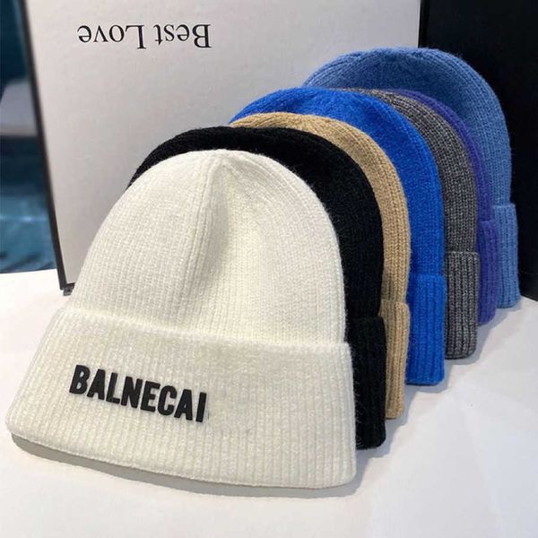 r luxury korean wool hat male handsome trendy cool letters ear protectors knitted autumn and winter casual versatile cold female, Blue;gray
r luxury korean wool hat male handsome trendy cool letters ear protectors knitted autumn and winter casual versatile cold female, Blue;gray
