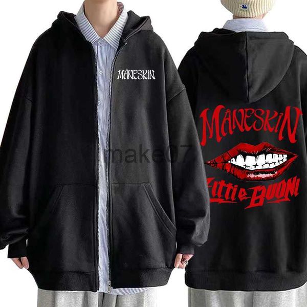 mens hoodies sweatshirts italian singer maneskin pullovers zipper hooded sweatshirts long sleeve winter mens womens fleece oversized hoodie, Black
mens hoodies sweatshirts italian singer maneskin pullovers zipper hooded sweatshirts long sleeve winter mens womens fleece oversized hoodie, Black
