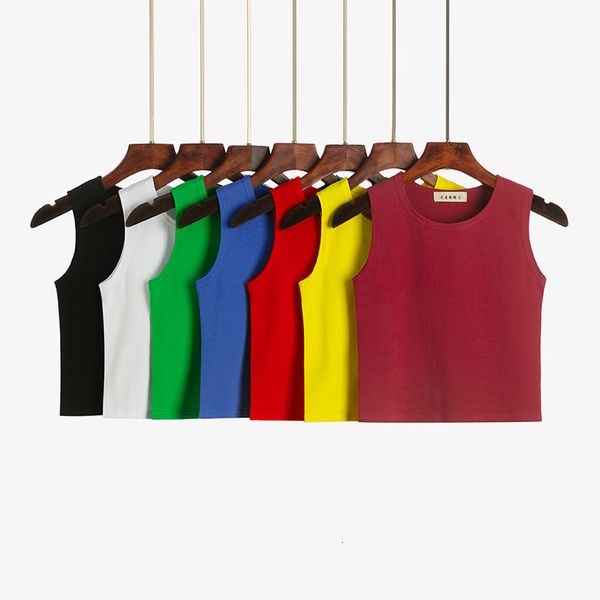 women's tanks camis summer women 100% cotton pink red sleeveless t-shirt o neck casual solid tank 13 colors 230803, White
women's tanks camis summer women 100% cotton pink red sleeveless t-shirt o neck casual solid tank 13 colors 230803, White