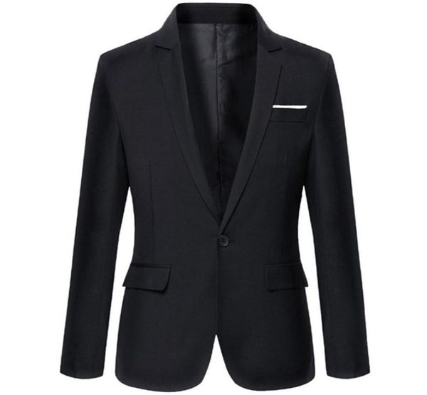 50 men s blazer autumn fashion slim business formal party suit long sleeve lapel jacket clothing 2208227391116, White;black
50 men s blazer autumn fashion slim business formal party suit long sleeve lapel jacket clothing 2208227391116, White;black