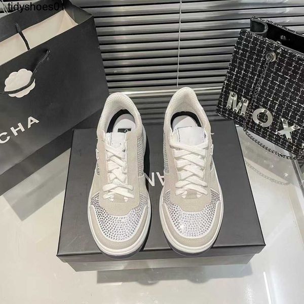 high version channel fashionable board shoes suede crystal women's shoes comfortable and elevated casual shoes, Black
high version channel fashionable board shoes suede crystal women's shoes comfortable and elevated casual shoes, Black
