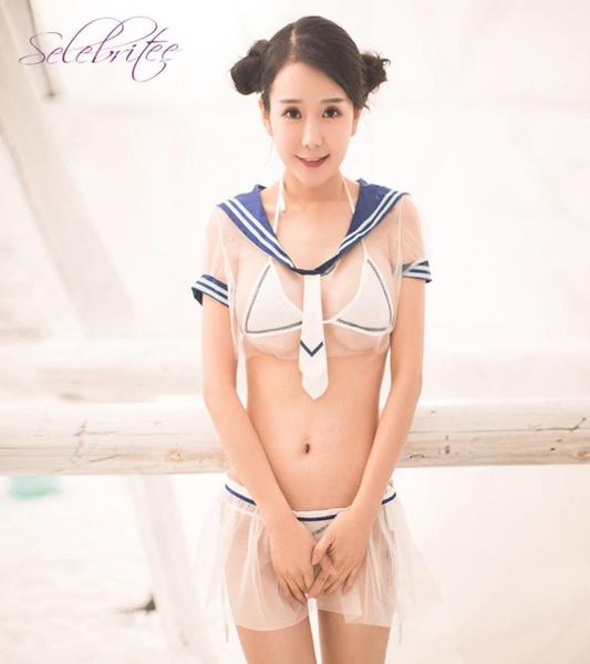 navy style school uniform students girl mini dress see through mesh babydoll maid cosplay underwear erotic lingerie1565460, Black
navy style school uniform students girl mini dress see through mesh babydoll maid cosplay underwear erotic lingerie1565460, Black
