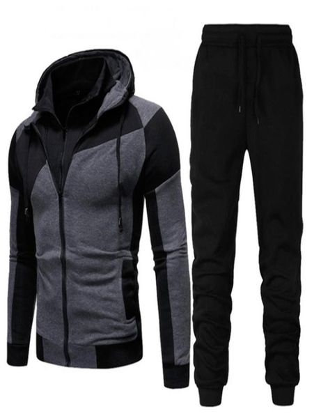 new men039s autumn winter sets zipper hoodiepants two pieces casual tracksuit male sportswear gym brand clothing sweat suit 206782112, Gray
new men039s autumn winter sets zipper hoodiepants two pieces casual tracksuit male sportswear gym brand clothing sweat suit 206782112, Gray