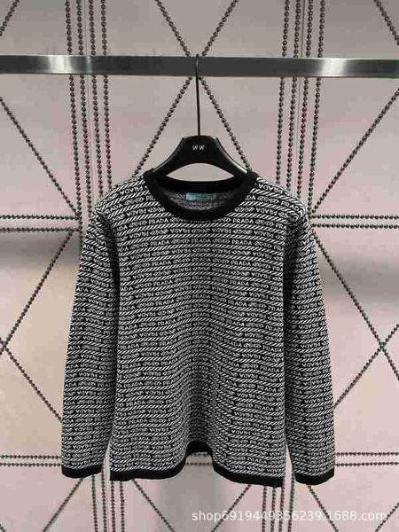 women's knits & tees designer early autumn new contrast stripe pullover long sleeve knitwear letter jacquard loose fit slim versatile z, White
women's knits & tees designer early autumn new contrast stripe pullover long sleeve knitwear letter jacquard loose fit slim versatile z, White