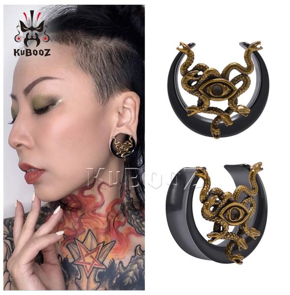 kubooz stainless steel black notched eye ear plugs tunnels piercing body jewelry earring gauges stretchers expanders wholesale 8mm to 25mm 4, Silver
kubooz stainless steel black notched eye ear plugs tunnels piercing body jewelry earring gauges stretchers expanders wholesale 8mm to 25mm 4, Silver