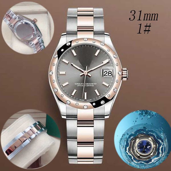 luxury white edging drill large chain 31mm 2813 gold automatic steel swim waterproof watch, Slivery;brown
luxury white edging drill large chain 31mm 2813 gold automatic steel swim waterproof watch, Slivery;brown