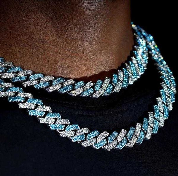 mens cuban chain rapper jewelry iced out 925 silver blue white color 14mm moissanite diamond cuban necklace
mens cuban chain rapper jewelry iced out 925 silver blue white color 14mm moissanite diamond cuban necklace