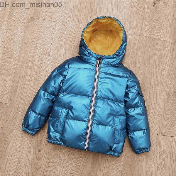 down coat big size keep warm winter boys and girls jacket 2021 new style shiny hooded outerwear for kids children christmas gift j220718 z23, Blue;gray
down coat big size keep warm winter boys and girls jacket 2021 new style shiny hooded outerwear for kids children christmas gift j220718 z23, Blue;gray
