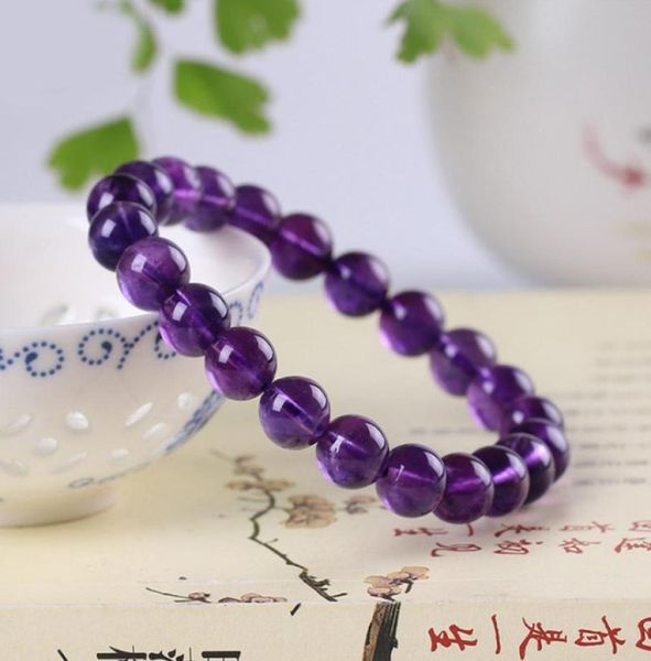 8mm round shape genuine natural purple amethyst crystal round gemstone beads bracelet for man woman stretch bracelet2111025, Black
8mm round shape genuine natural purple amethyst crystal round gemstone beads bracelet for man woman stretch bracelet2111025, Black