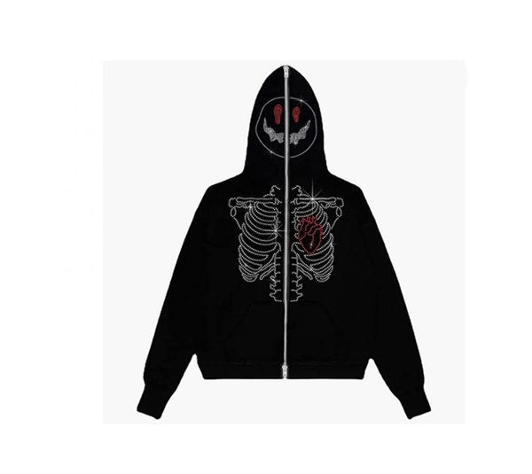 2023 spring and autumn new europe personalized fashion printed sweaters cardigan high street casual hip-hop metal zipper spider jacket m-xxl, Black
2023 spring and autumn new europe personalized fashion printed sweaters cardigan high street casual hip-hop metal zipper spider jacket m-xxl, Black